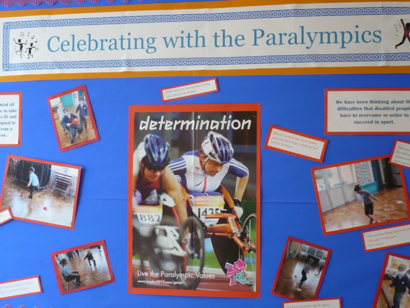 Celebrating with the Paralympics