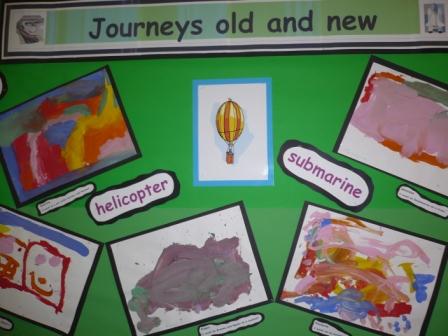Display Board - Journeys old and new